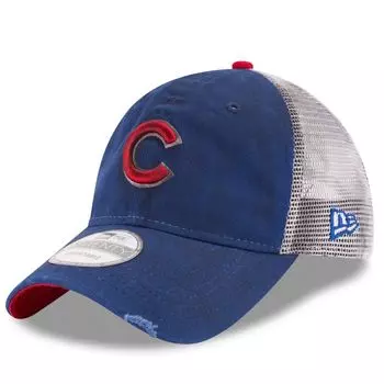Мужская регулируемая кепка New Era Royal Chicago Cubs Team Rustic 9TWENTY