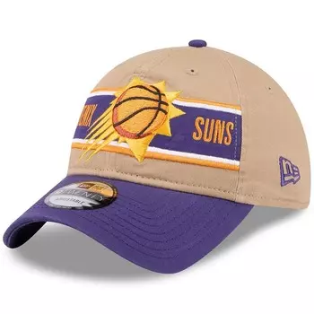 Мужская регулируемая кепка New Era Tan/Purple Phoenix Suns 2024 NBA Draft 9TWENTY, цвет Phx Multi