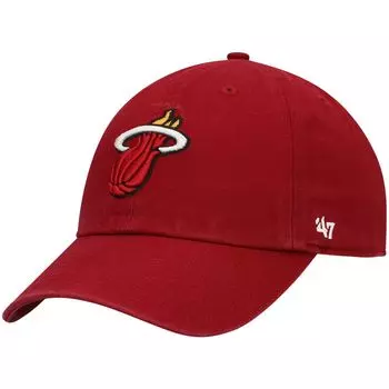 Мужская регулируемая кепка Red Miami Heat Team '47 Red 47 Brand