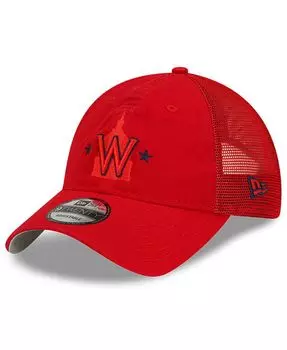 Мужская регулируемая кепка Red Washington Nationals 2022 Batting Practice 9Twenty New Era