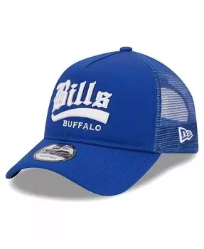 Мужская регулируемая кепка Royal Buffalo Bills Caliber Trucker 9FORTY New Era, синий