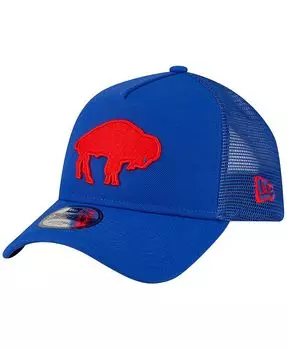 Мужская регулируемая кепка Royal Buffalo Bills с возвратным логотипом А-образной формы Trucker 9FORTY New Era