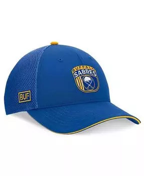 Мужская регулируемая кепка Royal Buffalo Sabre 2024 NHL Draft на сцене Trucker Fanatics, синий