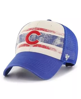 Мужская регулируемая кепка Royal Chicago Cubs Breakout MVP Trucker '47 Brand