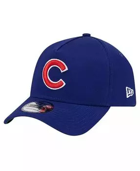 Мужская регулируемая кепка Royal Chicago Cubs Team Color A-Frame 9FORTY New Era, синий