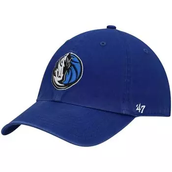 Мужская регулируемая кепка Royal Dallas Mavericks Team '47 Clean Up 47 Brand