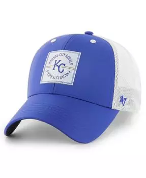 Мужская регулируемая кепка Royal Kansas City Royals Disburse MVP Trucker '47 Brand