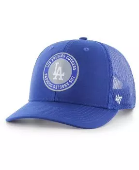 Мужская регулируемая кепка Royal Los Angeles Dodgers представляет Trucker '47 Brand