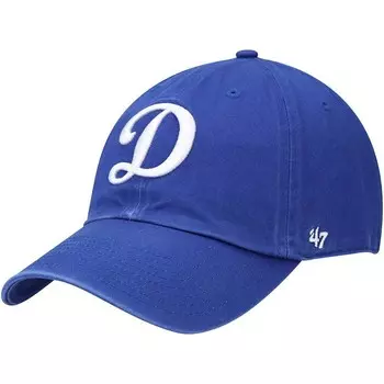 Мужская регулируемая кепка Royal Los Angeles Dodgers '47 Clean Up Team, цвет Lad Blue