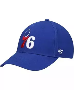 Мужская регулируемая кепка Royal Philadelphia 76Ers Legend MVP '47 Brand, синий