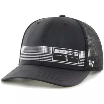 Мужская регулируемая кепка с дальномером brrr Trucker '47 Black Chicago White Sox