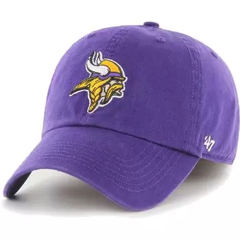 Мужская регулируемая кепка с логотипом франшизы Minnesota Vikings '47 фиолетового цвета