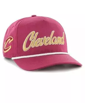 Мужская регулируемая кепка с логотипом Wine Cleveland Cavaliers Overhand '47 Brand, фиолетовый