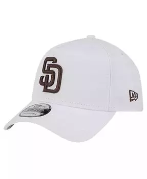 Мужская регулируемая кепка San Diego Padres TC A-Frame 9FORTY New Era, белый