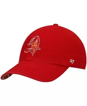 Мужская регулируемая кепка Tampa Bay Buccaneers x Zubaz Red Undervisor Clean Up '47 Brand