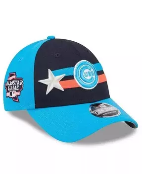 Мужская регулируемая кепка темно-синего/бирюзового цвета Chicago Cubs 2024 MLB All-Star Game 9FORTY New Era, мультиколор