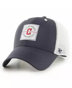 Мужская регулируемая кепка темно-синего цвета Cleveland Guardians Disburse MVP Trucker '47 Brand