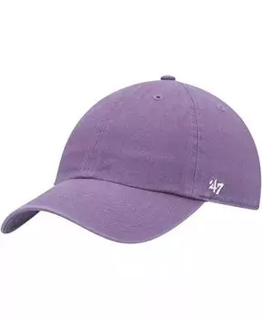 Мужская регулируемая шапка фиолетового цвета для уборки '47 Brand, фиолетовый