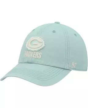 Мужская регулируемая шапка Green Bay Packers Chasm Clean Up мятного цвета '47 Brand