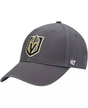 Мужская регулируемая шапка темно-серого цвета Vegas Golden Knights Legend MVP '47 Brand