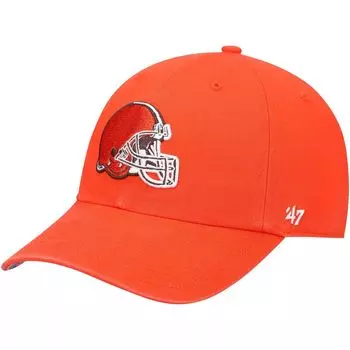 Мужская регулируемая шляпа '47 x Zubaz Orange Cleveland Browns Undervisor Clean Up