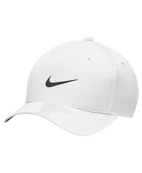 Мужская регулируемая шляпа белого цвета с посадкой Nike, белый