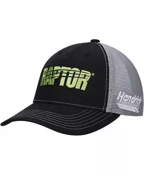 Мужская регулируемая шляпа черного/серого цвета William Byron Sponsor Trucker Hendrick Motorsports Team Collection, черный