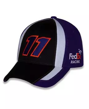 Мужская регулируемая шляпа черного, темно-синего цвета Denny Hamlin Restart Joe Gibbs Racing Team Collection