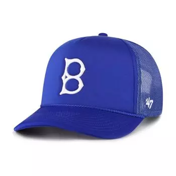 Мужская регулируемая шляпа из пеноматериала с логотипом Royal Brooklyn Dodgers Cooperstown '47 Royal Brooklyn Dodgers Cooperstown