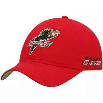 Мужская регулируемая шляпа Mitchell & Ness Red Dallas Burn