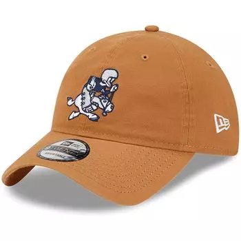 Мужская регулируемая шляпа New Era Brown Dallas Cowboys Throwback Main Core Classic 2.0 9TWENTY
