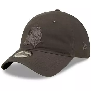 Мужская регулируемая шляпа New Era Graphite Tampa Bay Buccaneers Core Classic 2.0 в тон 9TWENTY