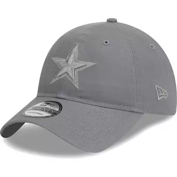 Мужская регулируемая шляпа New Era Grey Dallas Cowboys Color Pack 9TWENTY