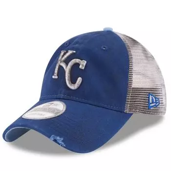 Мужская регулируемая шляпа New Era Royal Kansas City Royals Team Rustic 9TWENTY Snapback