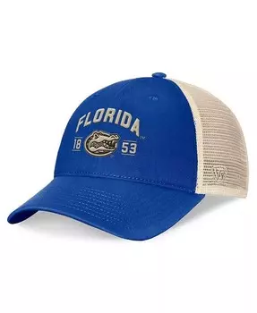 Мужская регулируемая шляпа Royal Florida Gators Heritage Waylon Trucker Top Of The World, синий