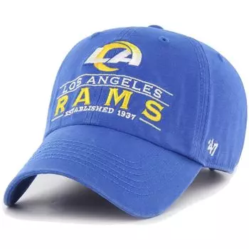 Мужская регулируемая шляпа Royal Los Angeles Rams Vernon Clean Up '47