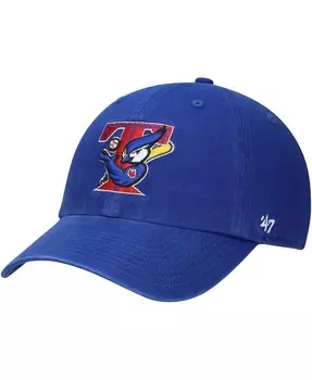 Мужская регулируемая шляпа с логотипом Royal Toronto Blue Jays Team '47 Cooperstown Collection '47 Brand