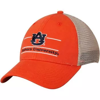 Мужская регулируемая шляпа с логотипом The Game Orange Auburn Tigers Bar Trucker