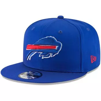 Мужская регулируемая шляпа Snapback New Era Royal Buffalo Bills Basic 9FIFTY