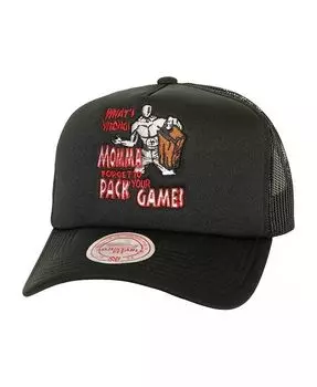 Мужская регулируемая шляпа x And 1 Black Trucker Mitchell & Ness, черный