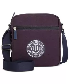 Мужская репортерская сумка sean canvas с логотипом Tommy Hilfiger, мульти