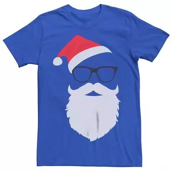 Мужская рождественская футболка Hipster Santa с рисунком Licensed Character, цвет Royal
