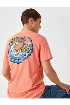 Мужская розовая футболка Koton, розовый