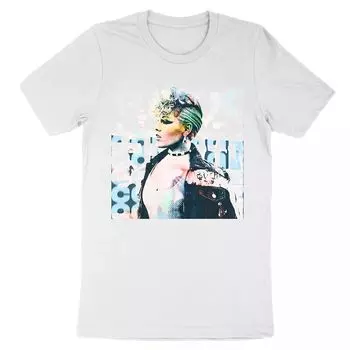 Мужская розовая футболка Licensed Character