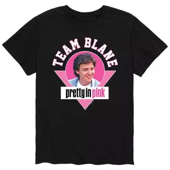 Мужская розовая футболка Pretty In Pink Team Blane Licensed Character