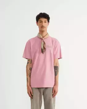 Мужская розовая футболка с коротким рукавом Edmmond Studios, цвет Rosa