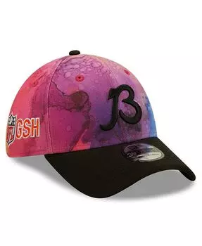 Мужская розовая и черная гибкая кепка Chicago Bears NFL Crucial Catch 39THIRTY 2022 New Era