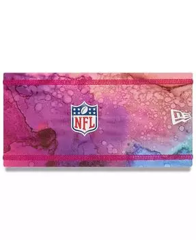 Мужская розовая повязка на голову NFL Crucial Catch 2022 New Era, мультиколор