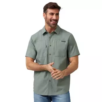 Мужская рубашка Acadia с коротким рукавом Free Country, цвет Dried Sage