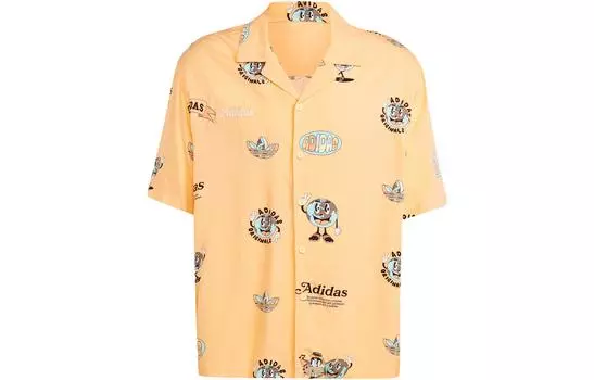 Мужская рубашка Adidas Originals, цвет Acid Orange